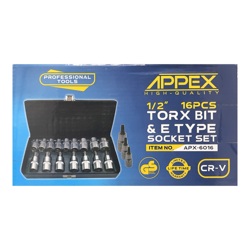 تبدیل سری  بکس اپکس مدل APX-6016 مجموعه 16 عددی