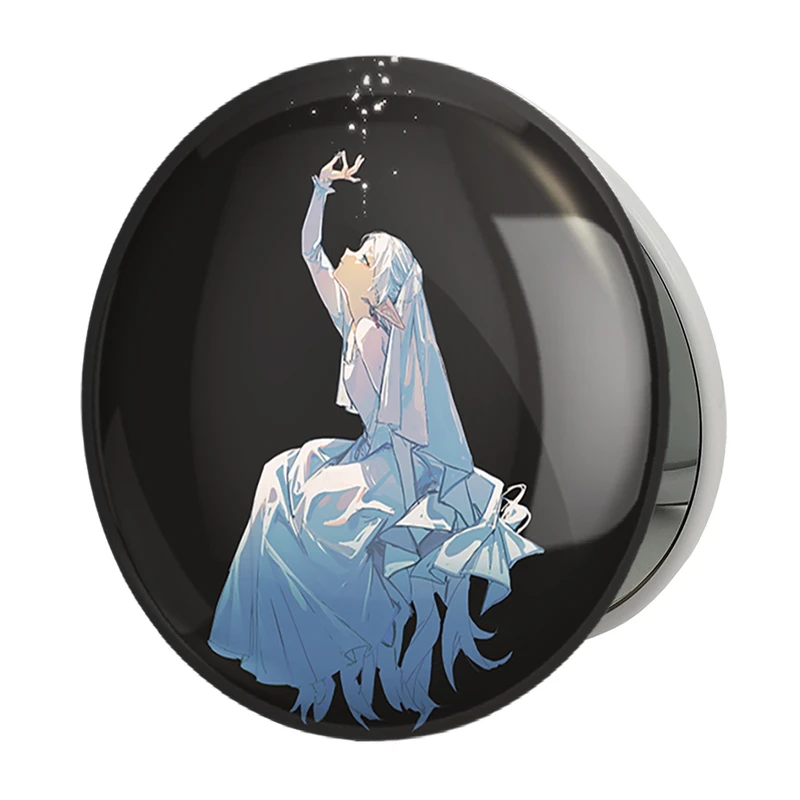 آینه جیبی خندالو طرح انیمه فریرن (Frieren) مدل تاشو کد 33937