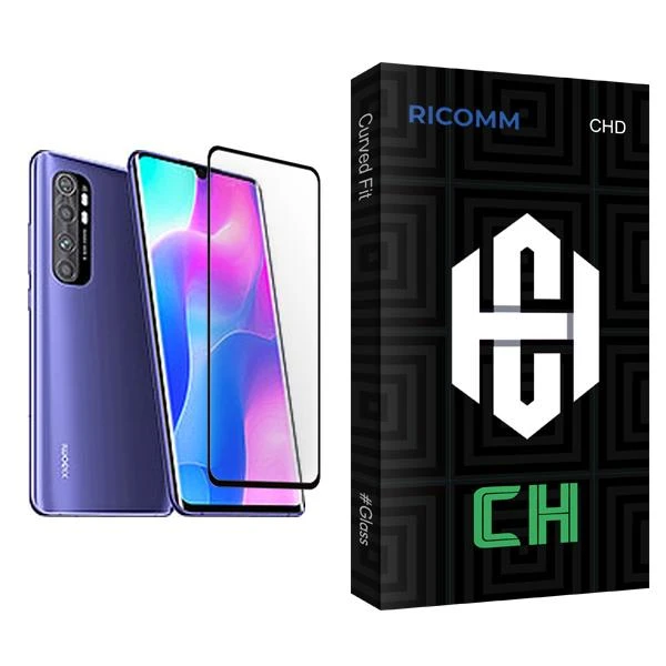 محافظ صفحه نمایش ریکام مدل CH Glass MIX001 مناسب برای گوشی موبایل شیائومی Mi Note 10 Lite