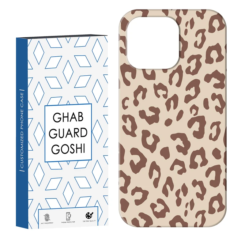 کاور قاب گارد گوشی طرح پلنگی کد Dimo-060 مناسب برای گوشی موبایل اپل IPHONE 16 PRO   