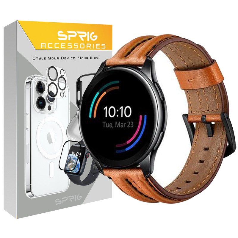 بند اسپریگ مدل Specto مناسب برای ساعت هوشمند سامسونگ Galaxy Watch Active 1 / Active 2 40mm / Active 2 44mm / Watch 3 size 41mm / Galaxy Watch 4 40mm / watch 4 44mm / watch 4 classic 46mm