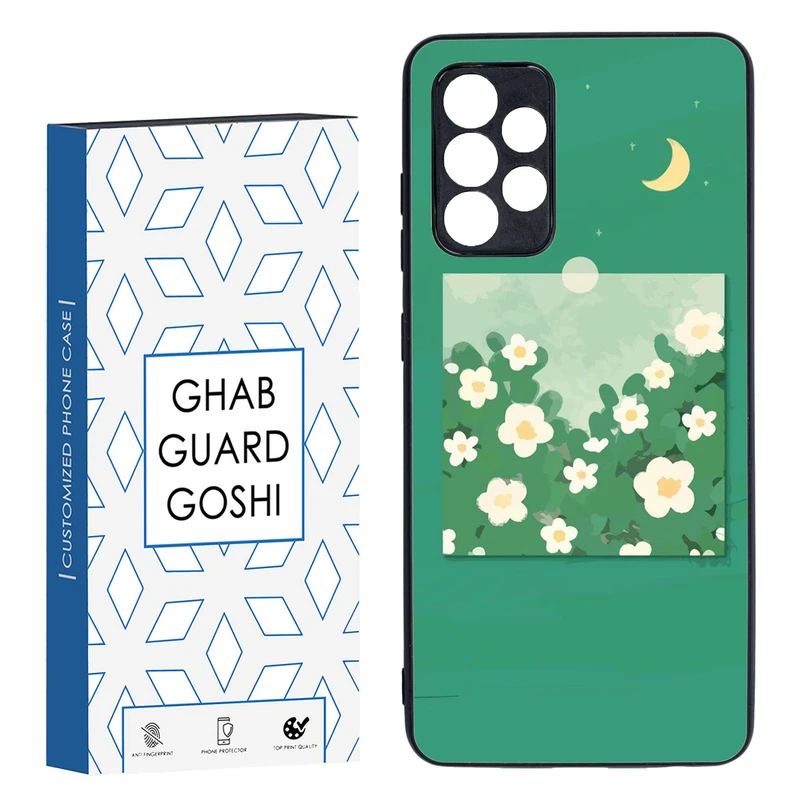 کاور قاب گارد گوشی طرح گل کد TPU-028 مناسب برای گوشی موبایل سامسونگ Galaxy A52
