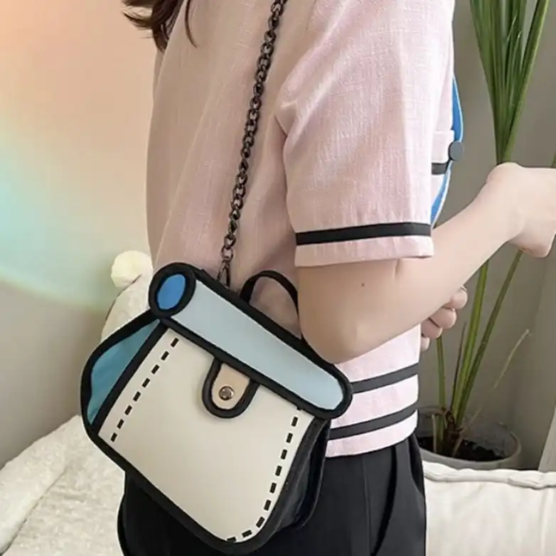 کیف دستی زنانه مدل دو بعدی 2D