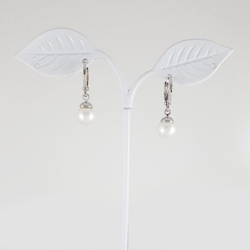 گوشواره زنانه ژوپینگ مدل مروارید کد XP1087