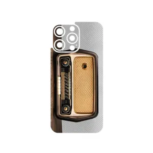 MAHOOT Radio Nostalgia Cover Sticker for Apple iPhone 15 Pro Max