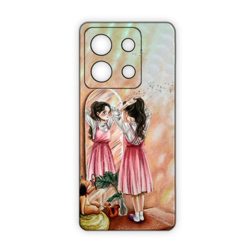 کاور مدل دخترانه کد 232 مناسب برای گوشی موبایل شیائومی Redmi Note 13 Pro 4G / Poco M6 Pro 4G