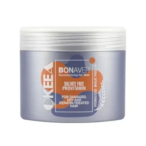 ماسک مو تقویت کننده اکیا مدل bonaver مناسب برای انواع مو حجم ۵۰۰ میلی لیتر