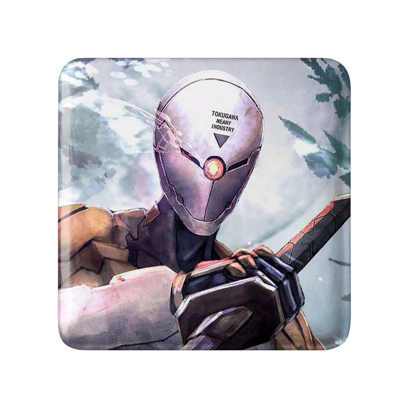 مگنت خندالو طرح بازی متال گیر (Metal Gear) مدل مربعی کد 33151