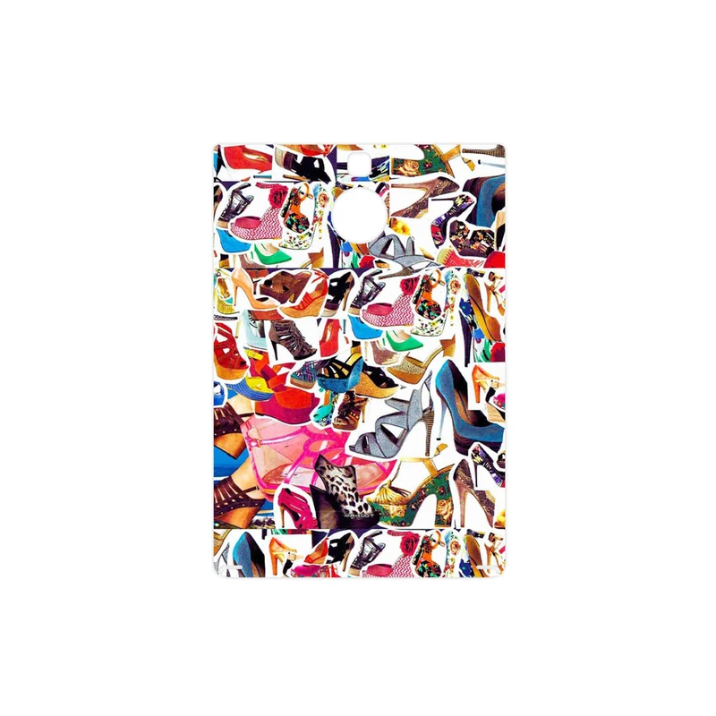 برچسب پوششی ماهوت مدل Collage of High heel Shoes مناسب برای گوشی موبایل بلک بری Passport Silver Edition