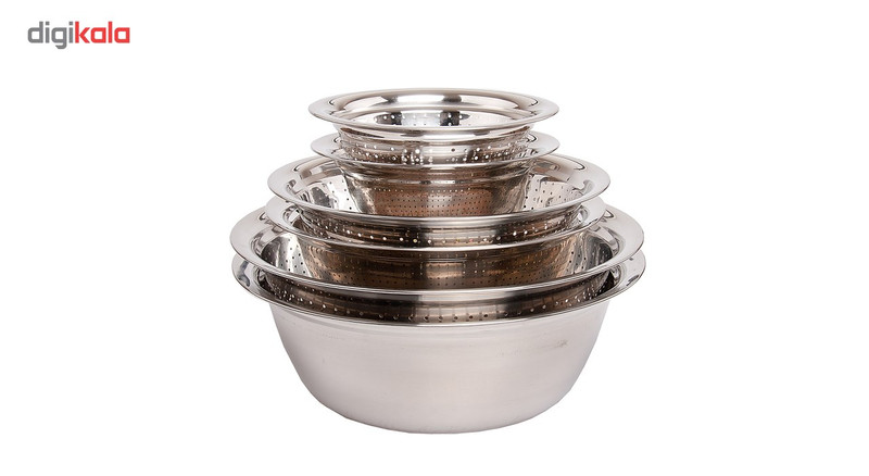 سرویس آبکش و کاسه پرانی مدل 3522 بسته 6 عددی