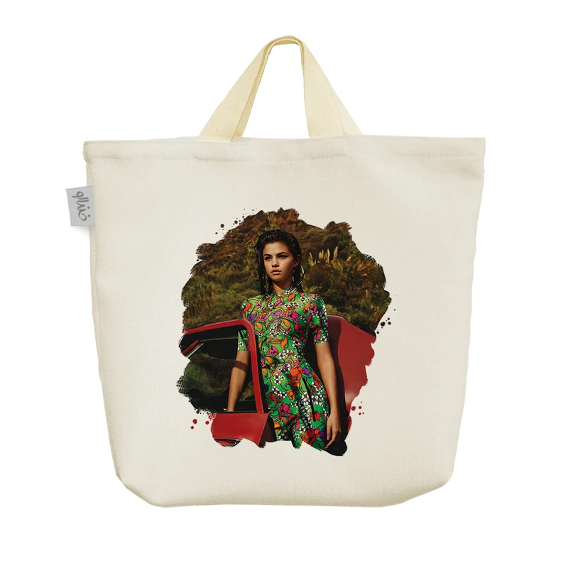 ساک خرید خندالو مدل سلنا گومز کد 1578