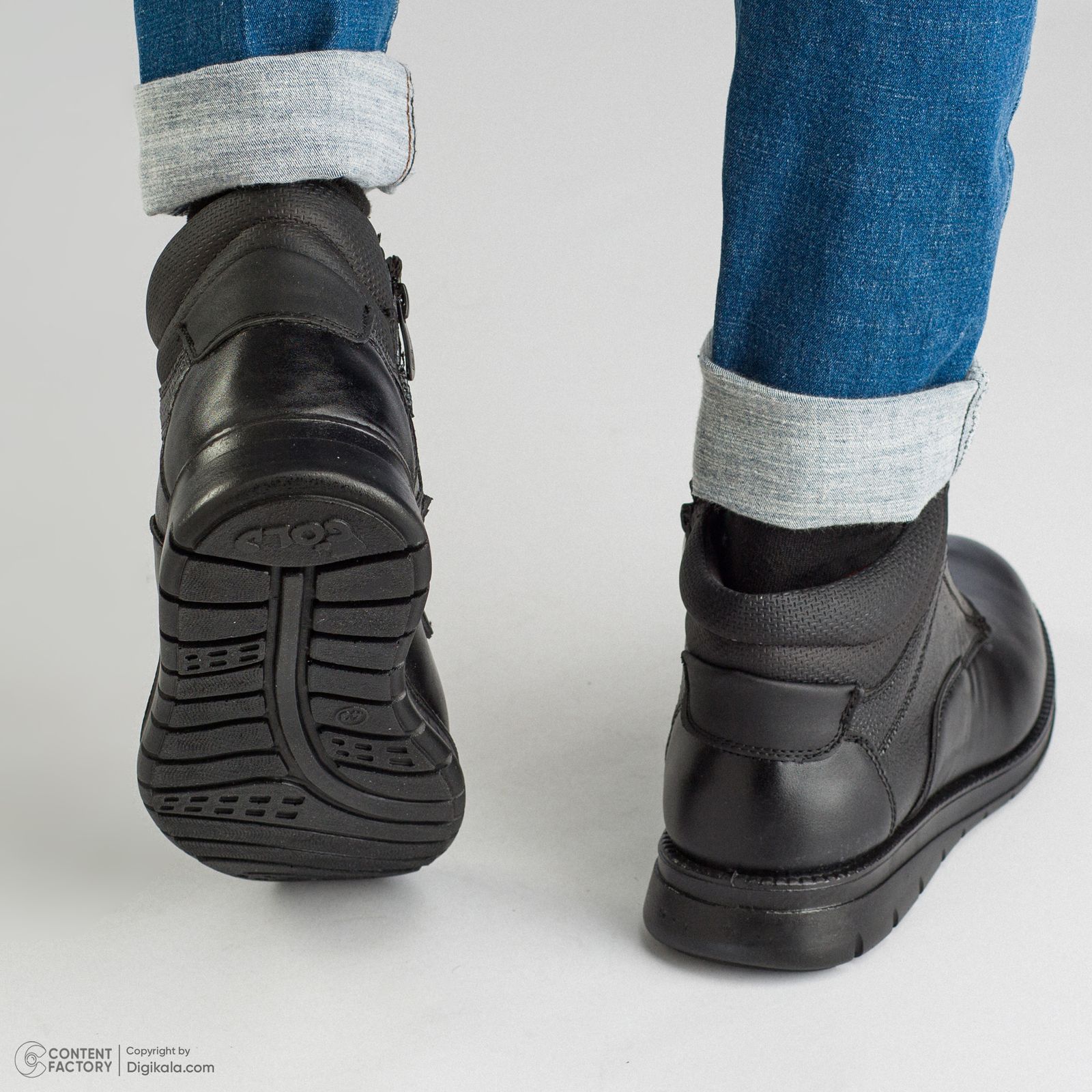 نیم بوت مردانه کفش سعیدی مدل 543m -  - 4