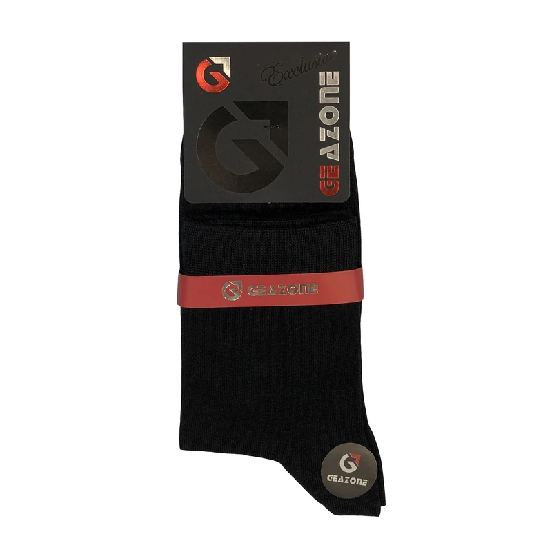 جوراب مردانه گیزوان مدل 308 رنگ مشکی