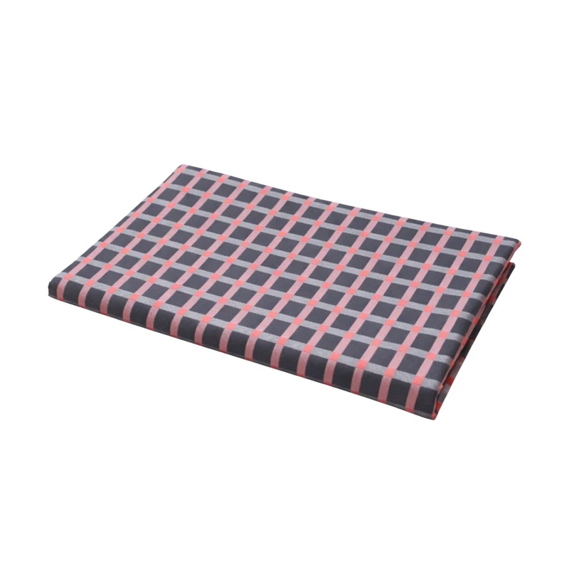 روفرشی مدل چارخونه زمینه طوسی