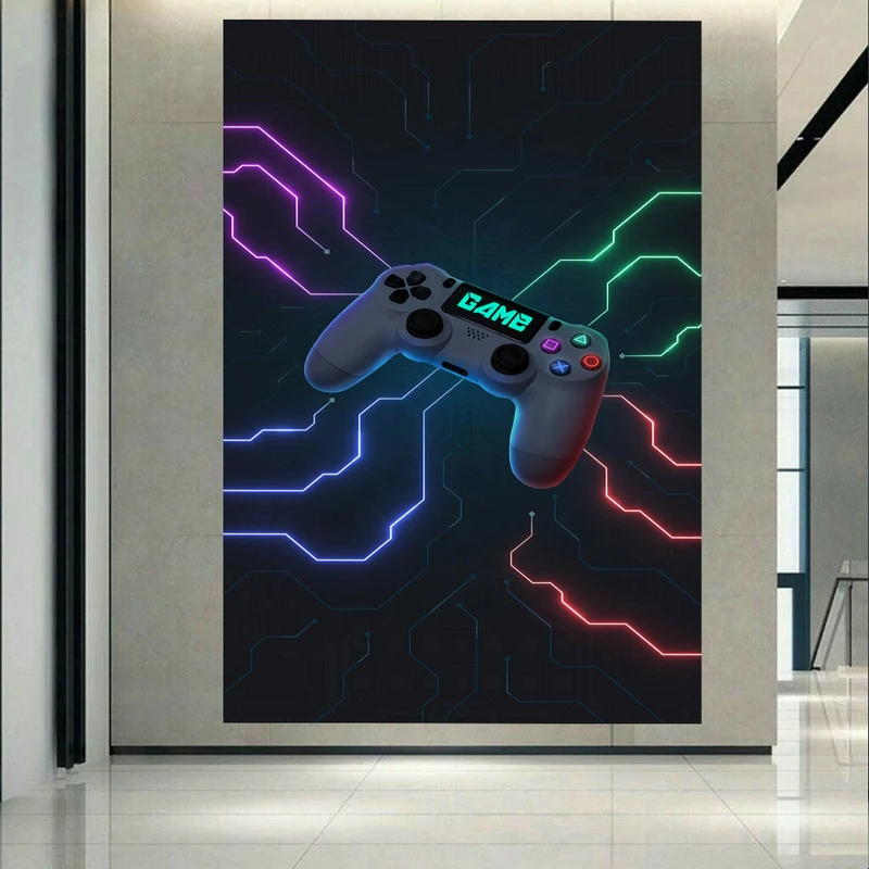 پوستر پارچه ای طرح پلی استیشن مدل GAME  کد AR19850