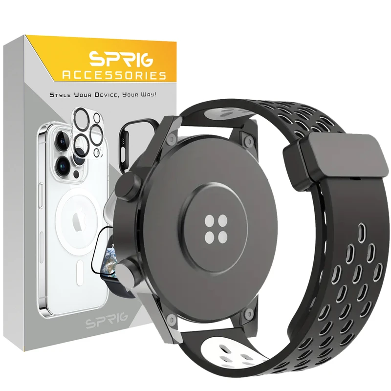 بند اسپریگ مدل Dual Color NK Magnetic مناسب برای ساعت هوشمند سامسونگ Galaxy watch Active 40mm / Active 2 40mm / Active 2 44mm
