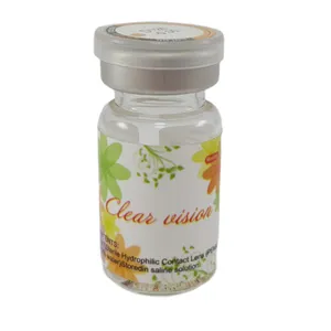 لنز چشم کلیر ویژن مدل YH-303 رنگ طوسی دور مشکی