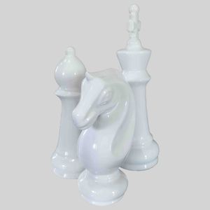 دکوری مدل مهره شطرنج مجموعه 3 عددی