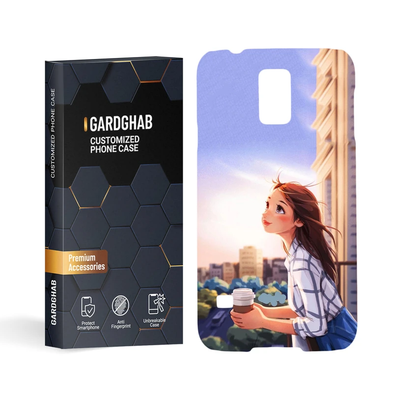    کاور گارد قاب مدل دخترانه مناسب برای گوشی موبایل سامسونگ galaxy s5