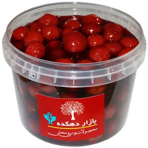 کمپوت آلبالو خانگی بازار دهکده - 650 گرم