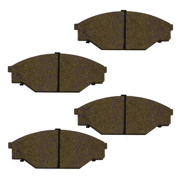 لنت ترمز جلو جونیوس بریک کد Z438 دو جفت مناسب برای هایلوکس 84