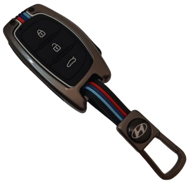کاور ریموت و سوئیچ خودرو دیاموند شاپینگ مدل DS-METAL-HYUNDAI-3 مناسب برای هیوندای توسان