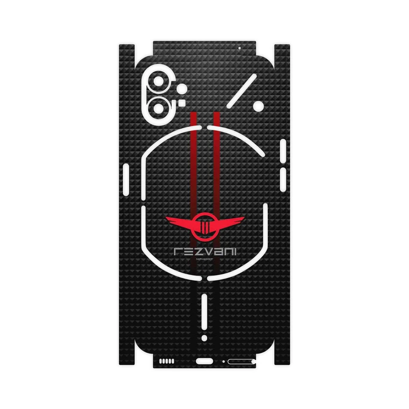 برچسب پوششی ماهوت مدل Rezvani Motors-FullSkin مناسب برای گوشی موبایل ناتینگ Phone 1