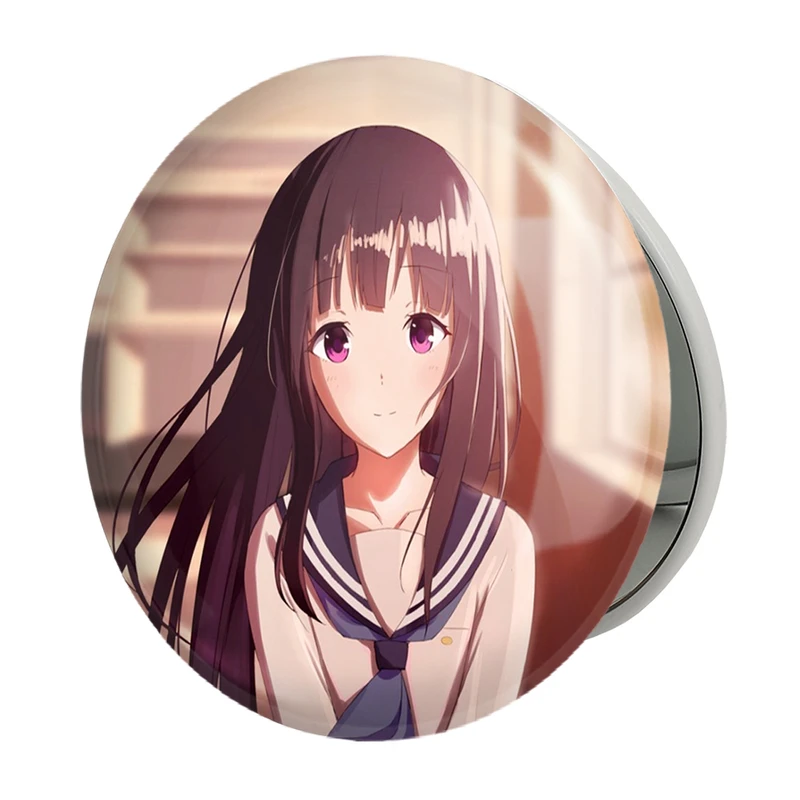 آینه جیبی خندالو طرح چیتاندا انیمه هیوکا Hyouka مدل تاشو کد 17097 