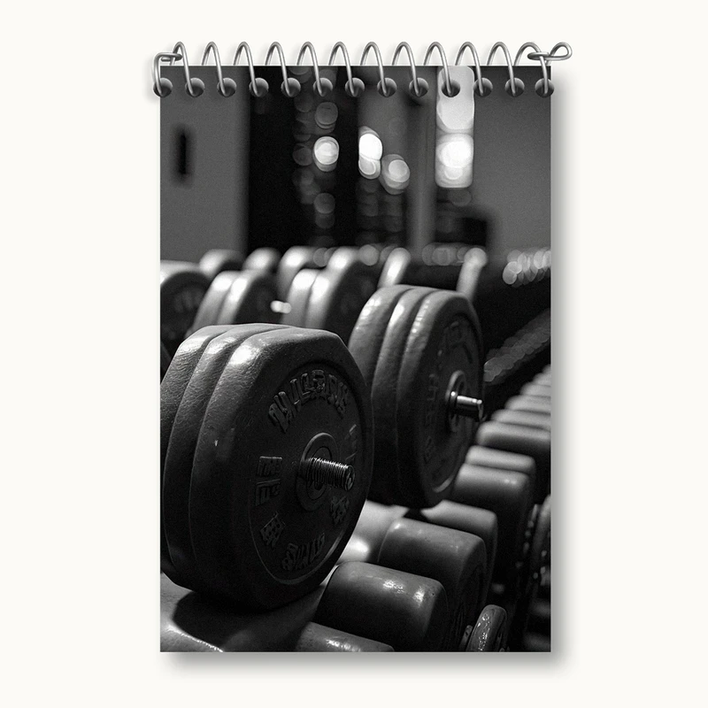 دفتر یادداشت 50 برگ خندالو مدل باشگاه و ورزش کد F1505