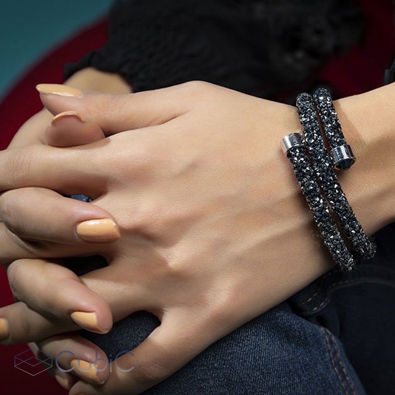 دستبند زنانه کوبیک مدل QB-281214 -  - 2