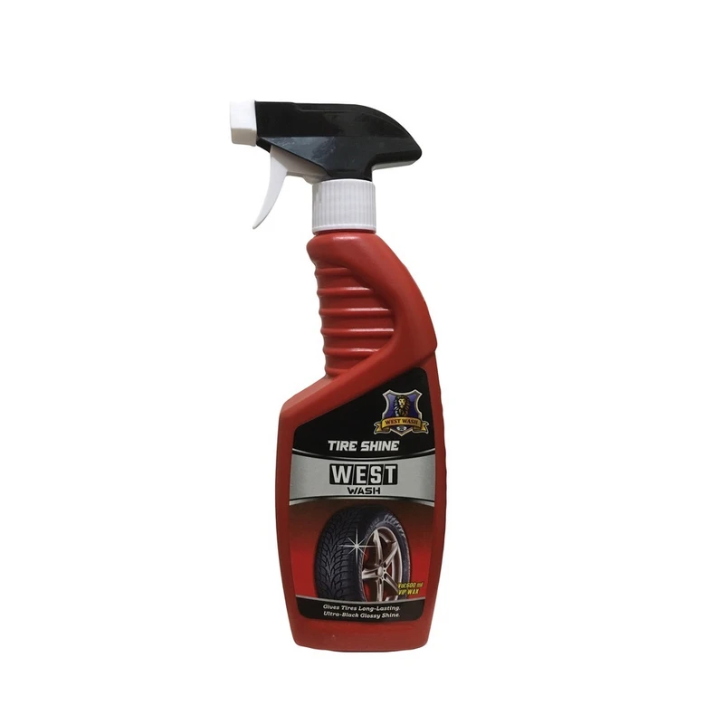 اسپری تمیز کننده و براق کننده لاستیک خودرو وست واش مدل 07 حجم 600 میلی لیتر