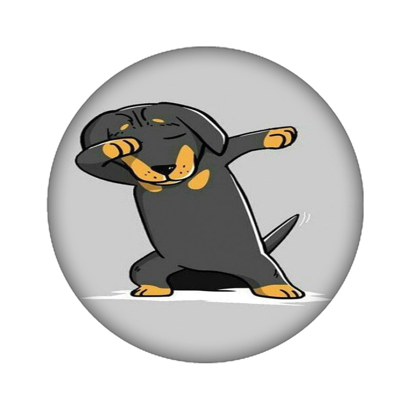 استیکر تزئینی موبایل مدل سگ کد 3801