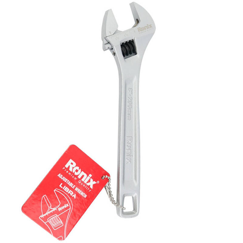 آچار فرانسه رونیکس مدل 2402RH سایز 8 اینچ