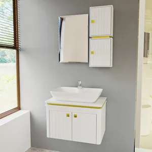 ست کابینت و روشویی مدل lux1170 به همراه آینه و باکس