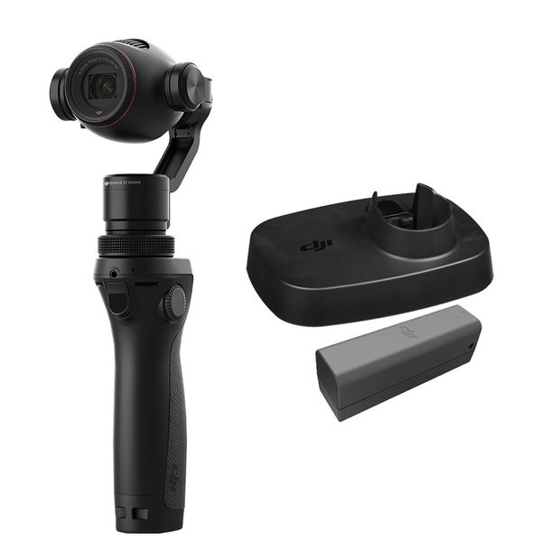دوربین فیلم برداری دی جی آی مدل Osmo Plus به همراه پایه و باطری اضافه دوربین فیلم برداری دی جی آی مدل Osmo Plus به همراه پایه و باطری اضافه
