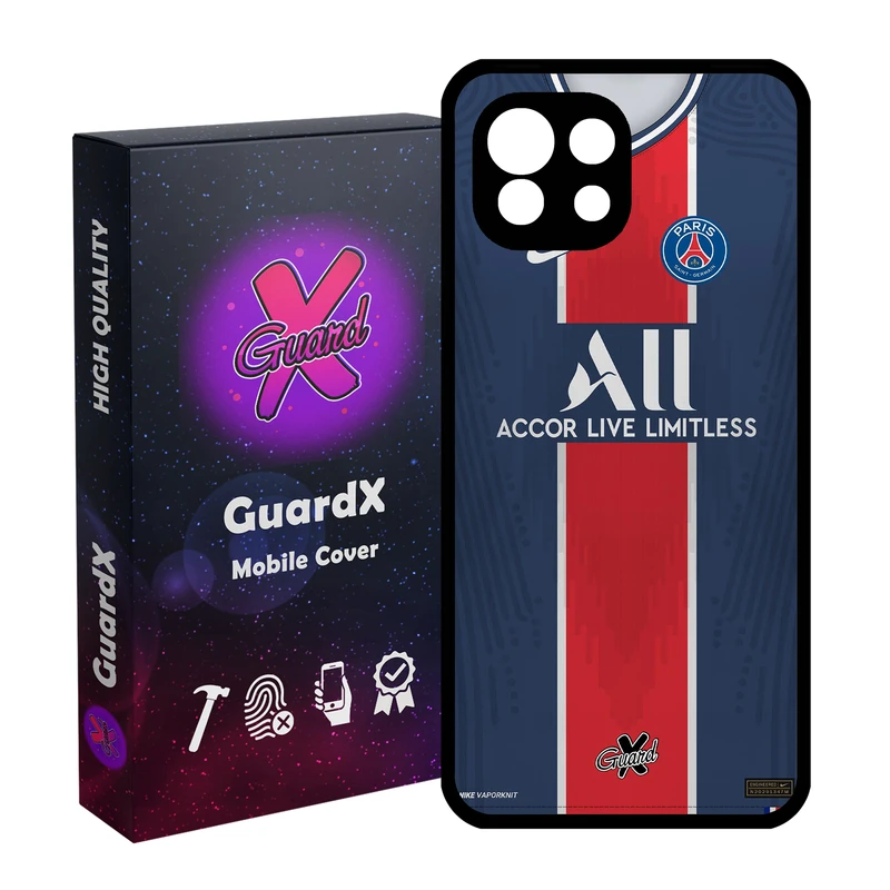 کاور گارد ایکس طرح PSG مدل Glass10255 مناسب برای گوشی موبایل شیائومی Mi 11 Lite