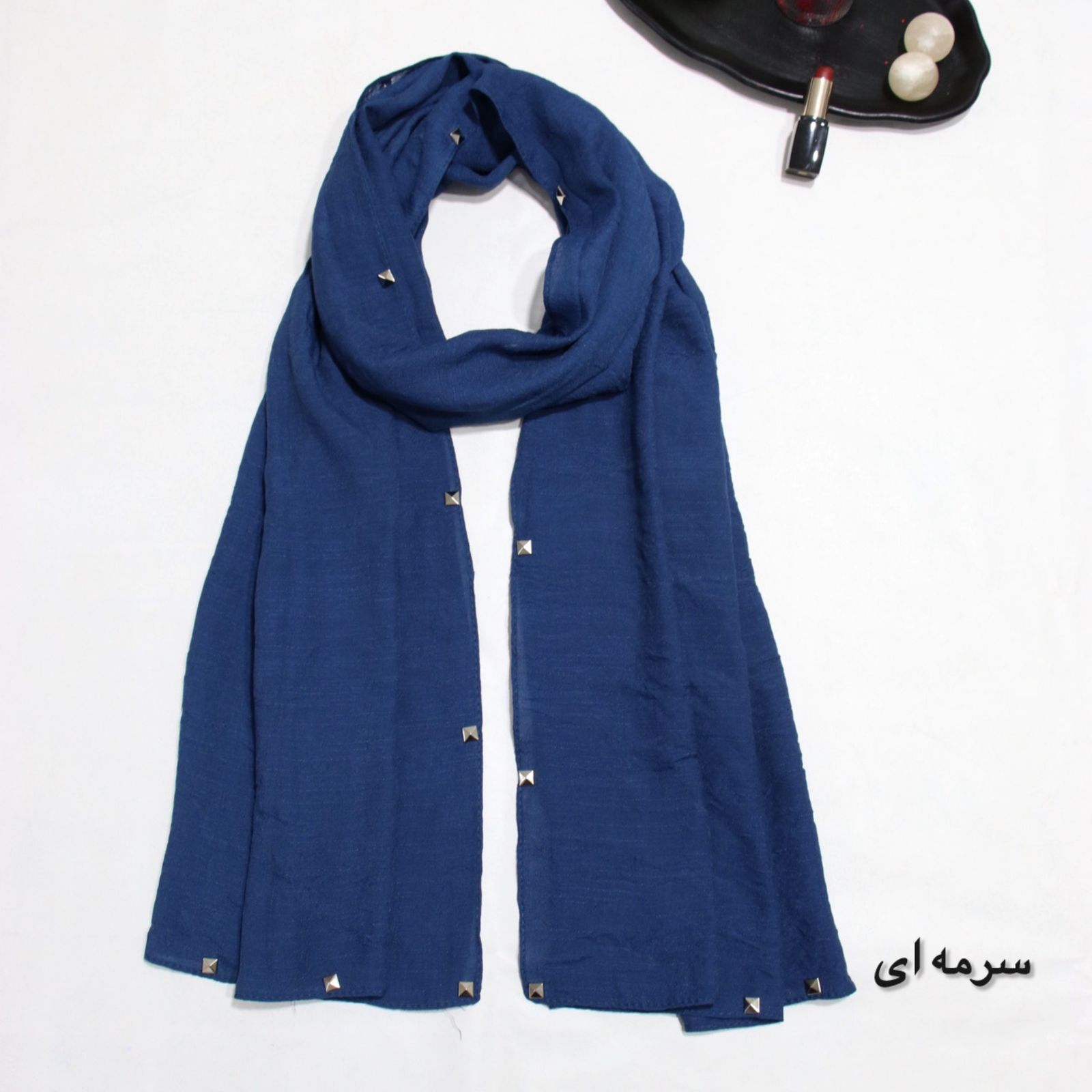 شال زنانه مدل جدید نخی خنک ساده وال اسلپ وارداتی کد ana-7027 -  - 26