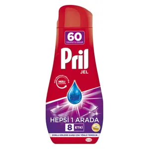 ژل ماشین ظرفشویی پریل مدل Hepsi 1 Arada حجم 1080 میلی لیتر