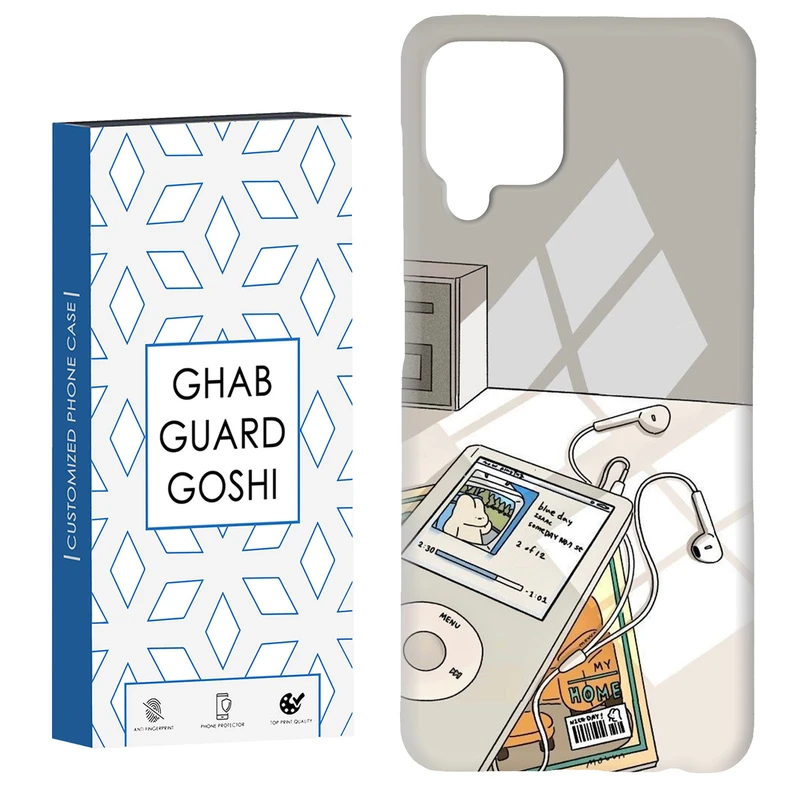 کاور قاب گارد گوشی طرح موزیک کد Dimo-246 مناسب برای گوشی موبایل سامسونگ Galaxy A12 / Galaxy M12