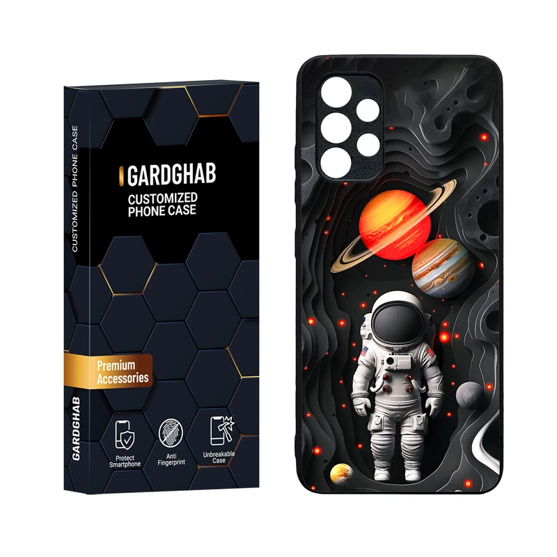 کاور گارد قاب مدل کهکشان مناسب برای گوشی موبایل سامسونگ Galaxy A32 4G