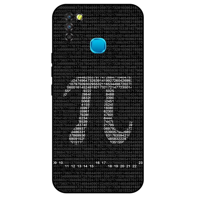 کاور مگافون طرح عدد پی مدل 7240 مناسب برای گوشی موبایل اینفینیکس Smart 5