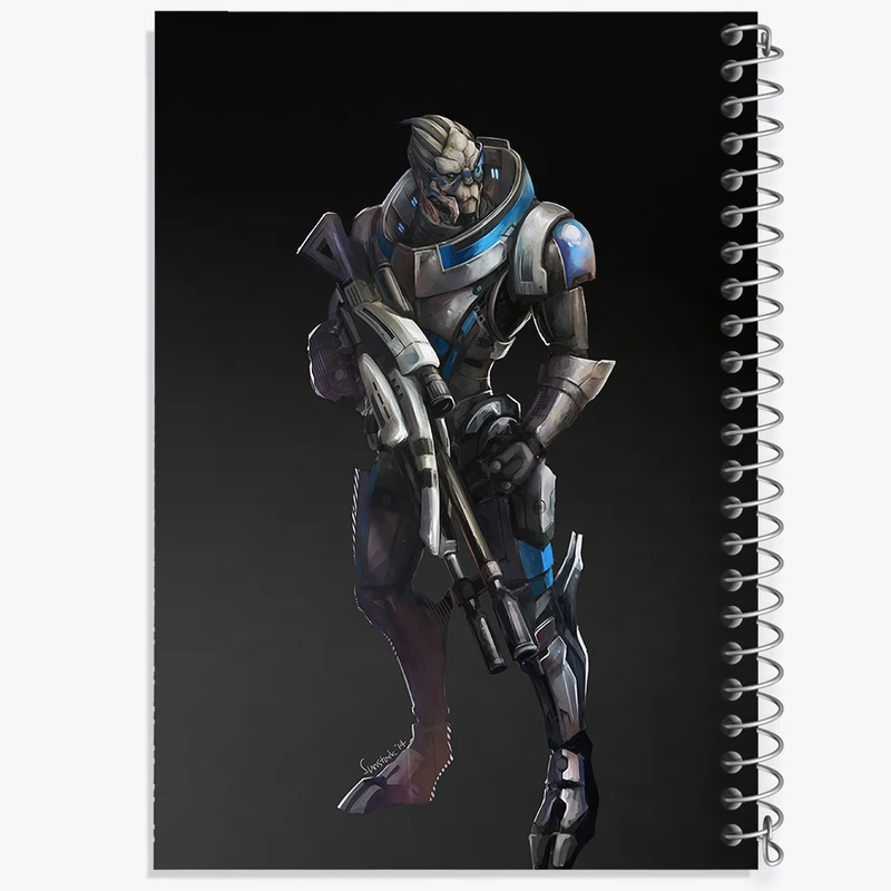 دفتر مشق 50 برگ خندالو طرح بازی مس افکت (Mass Effect) کد 31554