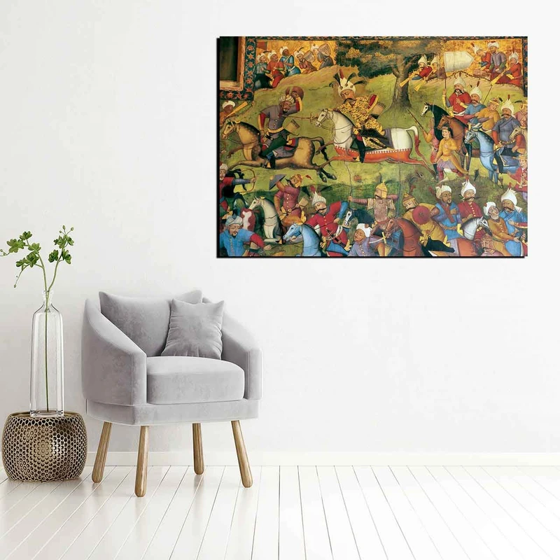 تابلو شاسی لابراتوار سهند طرح 507053 سایز 50x70 سانتی متر