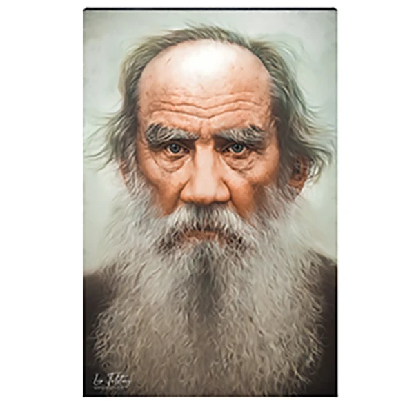 تابلو شاسی آواویز مدل لئو تولستوی کد 4Goush568