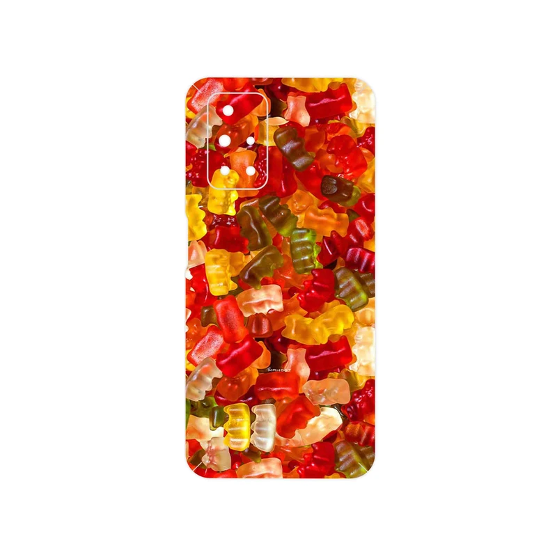 برچسب پوششی ماهوت مدل Gummi candy 1 مناسب برای گوشی موبایل شیائومی Redmi 10 Prime