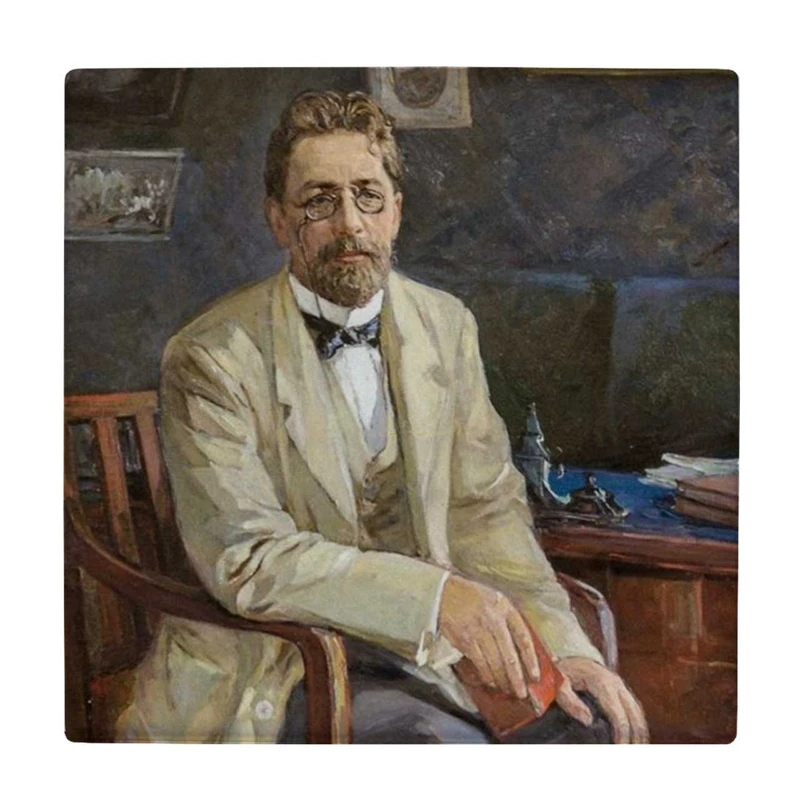 زیر لیوانی طرح آنتون چوخوف کد    3257958_509