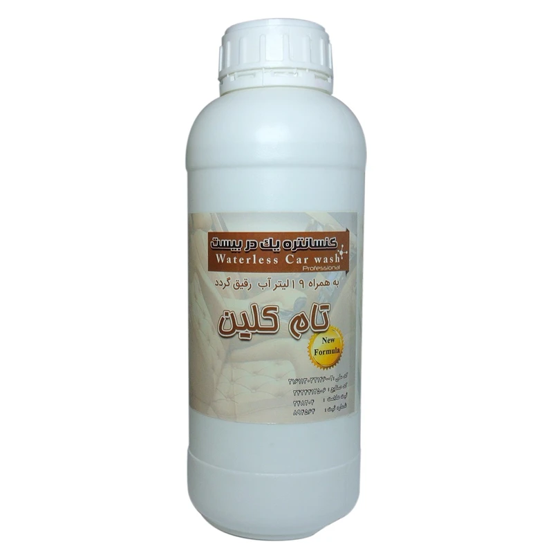 محلول کنسانتره سطوح داخلی خودرو تام کلین TC-100020inwc حجم 1 لیتر