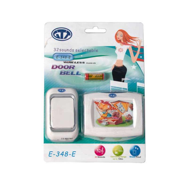 زنگ بی سیم جی تی تی مدل E-348-E کد 3