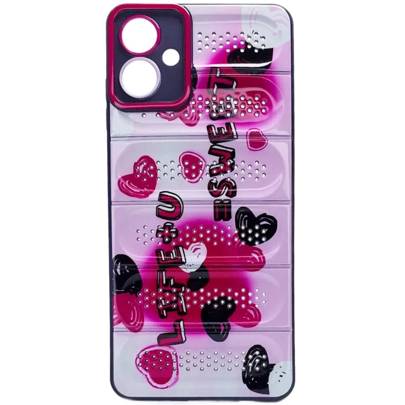 کاور قاب آوش طرح عروسکی مدل دخترانه 02 مناسب برای گوشی موبایل سامسونگ GALAXY A06