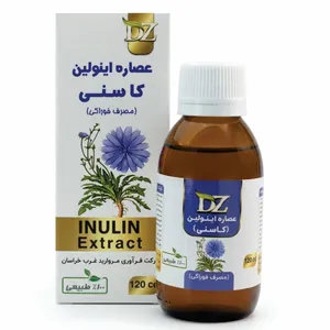 عصاره خوراکی کاسنی اینولین دکتر زرقانی - 120 میلی لیتر